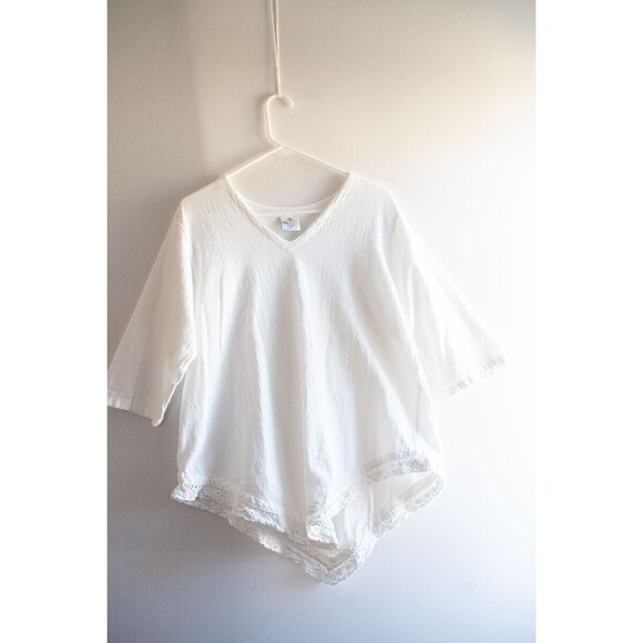 Sea Breeze CA cotton womens beach coverup shirt XS resort travel vacation - Picture 1 of 6